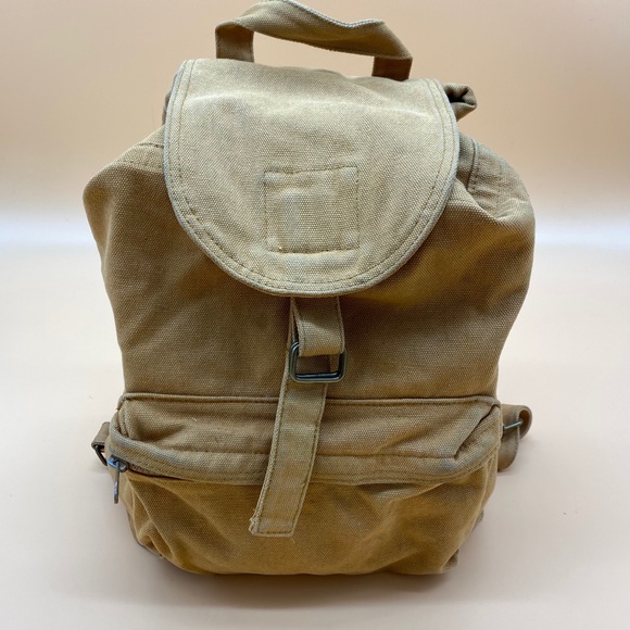 baggu recycled canvas backpack